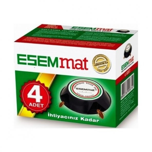 Esemmat Esemmat Hamam Böceği Yemi 4 Adet