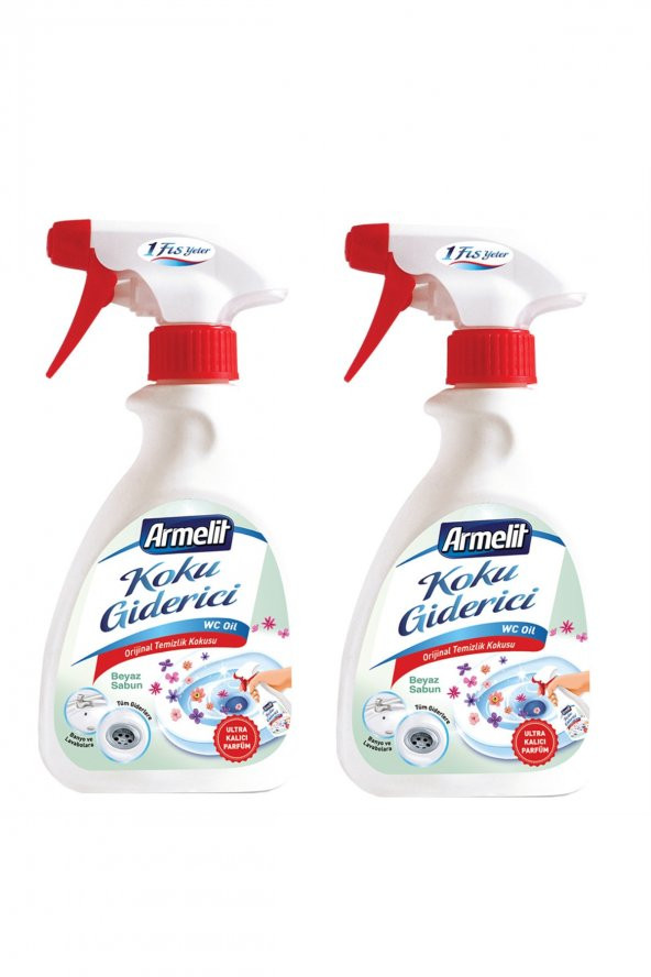 Armelit Koku Giderici 2li Set Beyaz Sabun