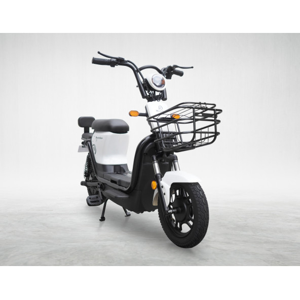 Motolux F8 Elektrikli Motosiklet Beyaz - 4