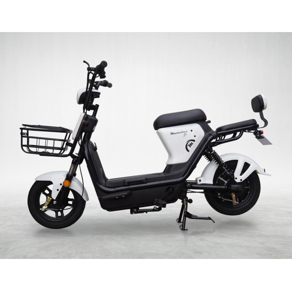 Motolux F8 Elektrikli Motosiklet Beyaz - 6