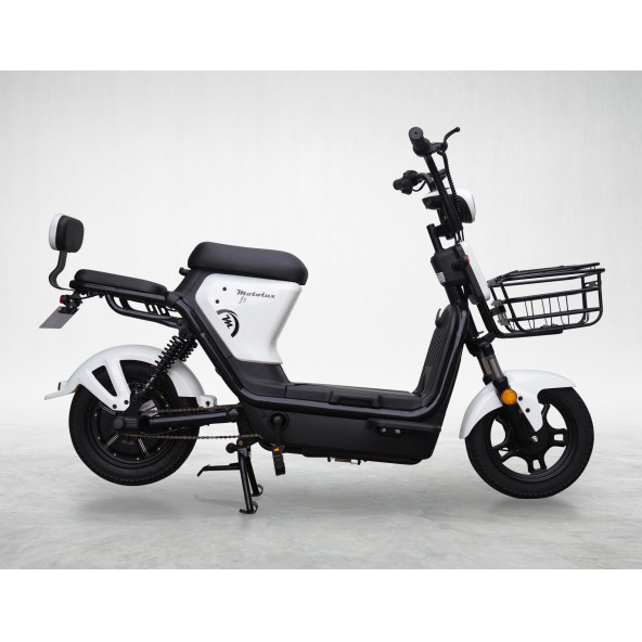 Motolux F8 Elektrikli Motosiklet Beyaz - 7