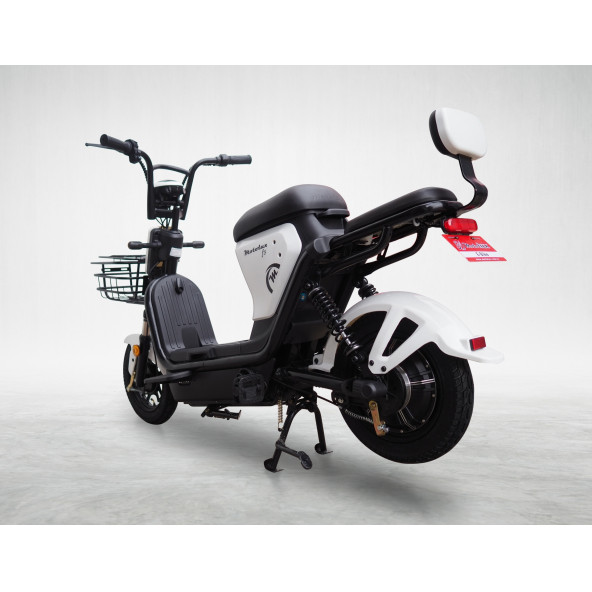 Motolux F8 Elektrikli Motosiklet Beyaz - 5