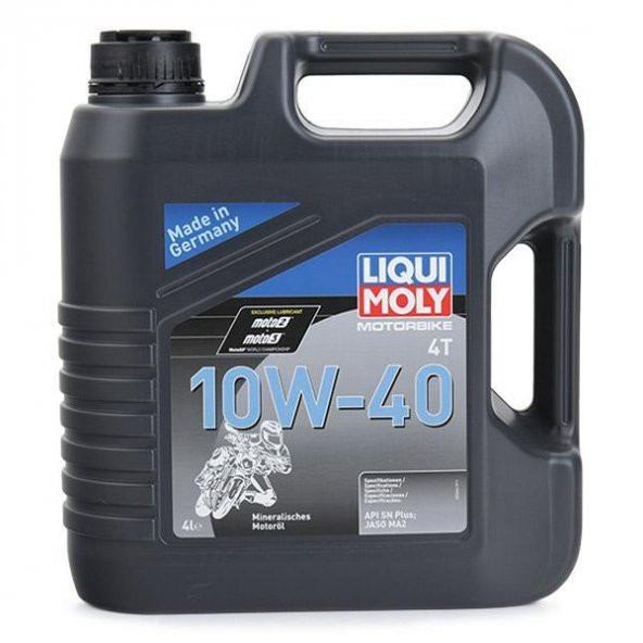 Liqui Moly 10W-40 4T Basic Street 4 Lt Motosiklet Yağı (3046)