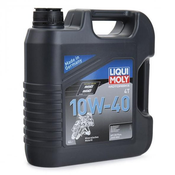 Liqui Moly 10W-40 4T Basic Street 4 Lt Motosiklet Yağı (3046) - 2