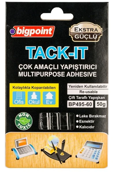 Extra Güçlü Hamur Yapıştırıcı(tack-it) 50 Gram