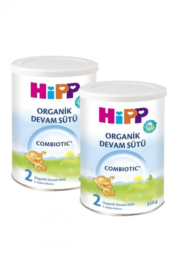 2 Organic Combiotic Devam Sütü Numara 350 gr X 2 Adet