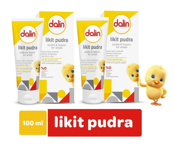 Dalin Likit Pudra 100 ml 2 Adet