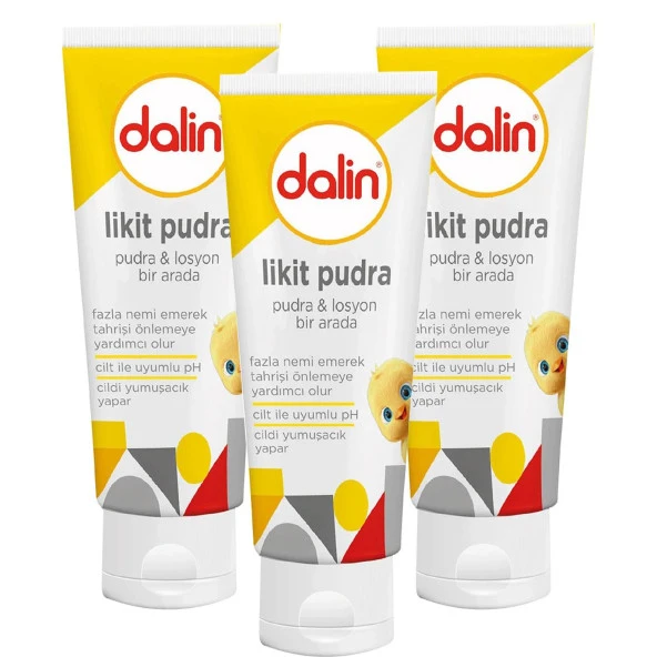 Dalin Likit Pudra 100 ml 3 Adet