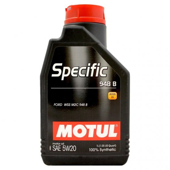 Motul Specific 948 B 5W-20 1 Lt Tam Sentetik Motor Yağı