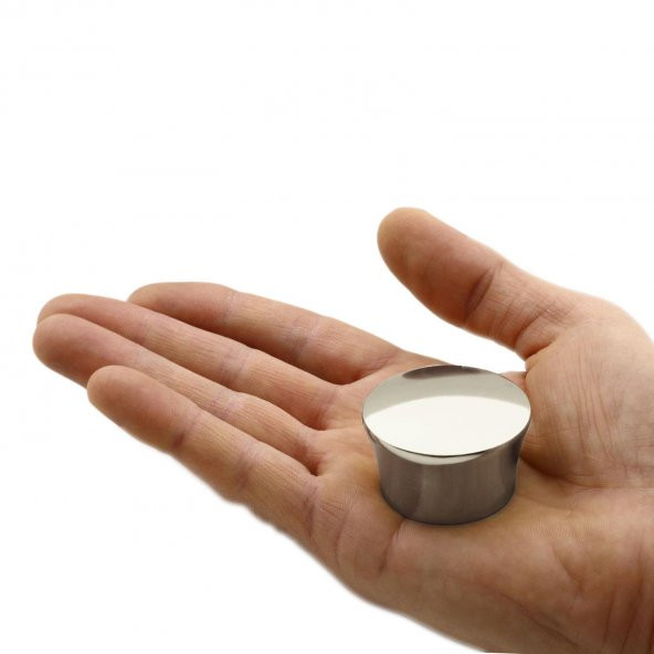 Düğme Çekmece Dolap Kapak Kulpu Kulbu İnox Metal Kulp - 4
