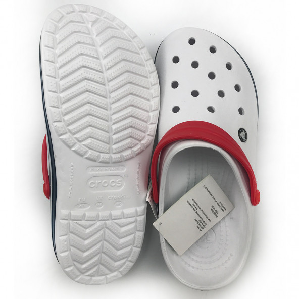 CROCS CROCBAND BEYAZ MAVİ UNİSEX TERLİK - 3