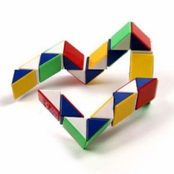 24 PARÇA EĞİTİCİ MAGİC SNAKE RUBİK YILAN ZEKA KÜPÜ RUBİK'S - 7