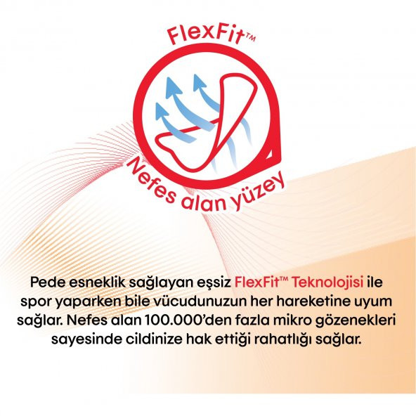 Kotex Active Dörtlü Ped Uzun 16x4 64 Adet - Resim 2