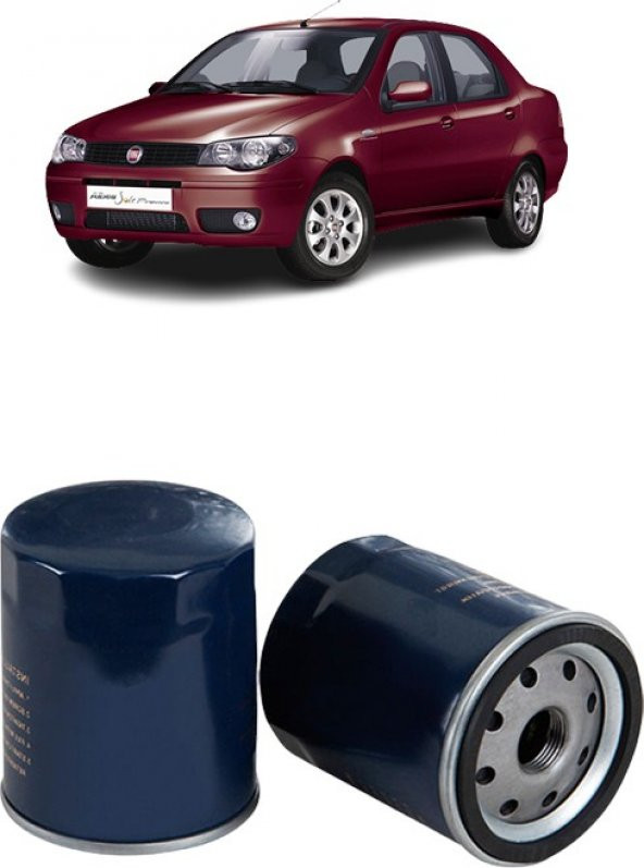 Opar Fiat Albea 3 plus Filtre Bakım Seti 1.6 16V 2002.2012 ARASI + Castrol Magnetec 10w-40 4lt 2023 ÜRETİM - 3