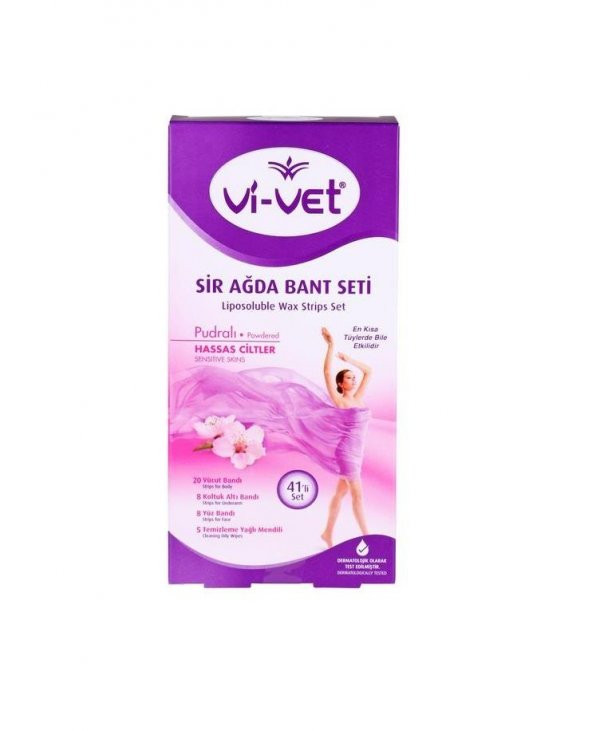 Vi-Vet Sir Ağda Bant Seti Pudralı