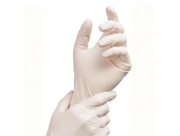 Beybi Latex Muayene Eldiveni Pudralı Orta/medıum 100 Adet