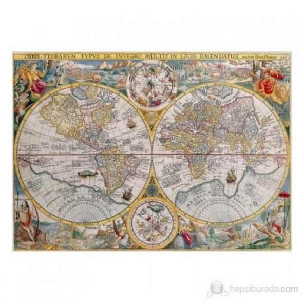 Ravensburger 1500 Parçalı Puzzle Tarihi Harita-163816