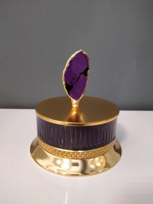 Selim Dekor Aris Büyük Şekerlik Mor ürün görseli