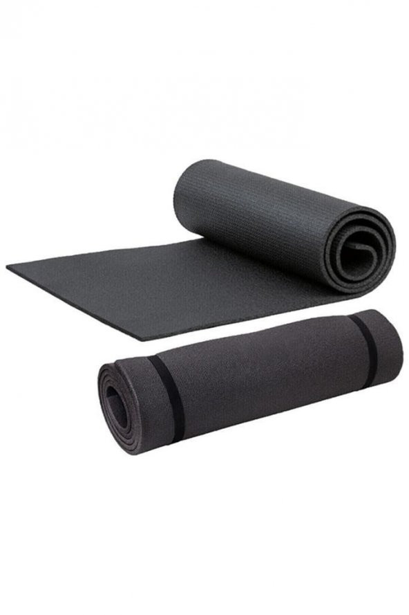 Son Derece Rahat Siyah Yoga Minderi 6.5mm