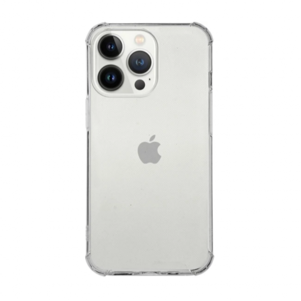 İphone 13 Pro Uyumlu Şeffaf Köşe Korumalı Saydam Telefon Kılıfı - 2