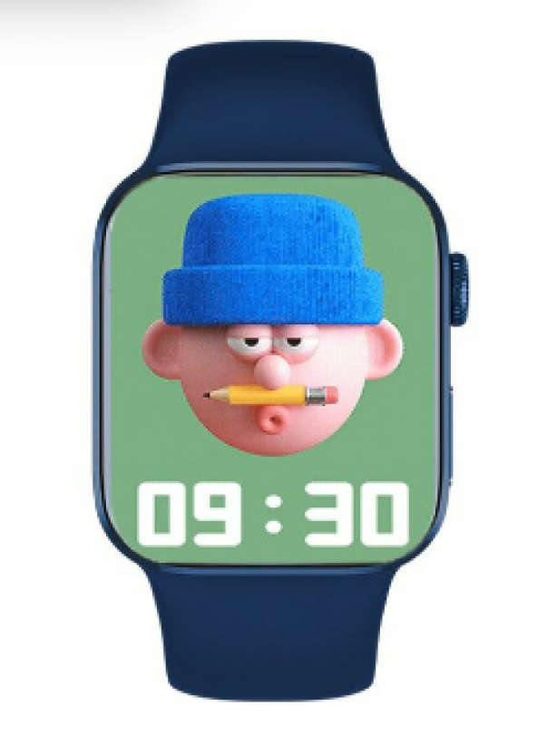 HW8 Max Akıllı Saat 8 Serisi 1.99 İnç Geniş Ekran Mavi Renk Smart Watch ürün görseli