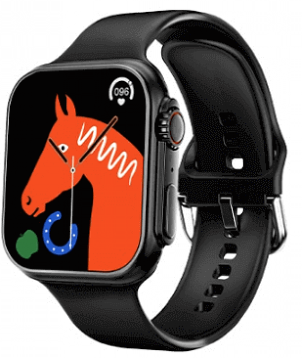 WS8 ULTRA Plus Smartwatch 8 Serisi 2022 Model Siyah Renk Akıllı Saat - Resim 6