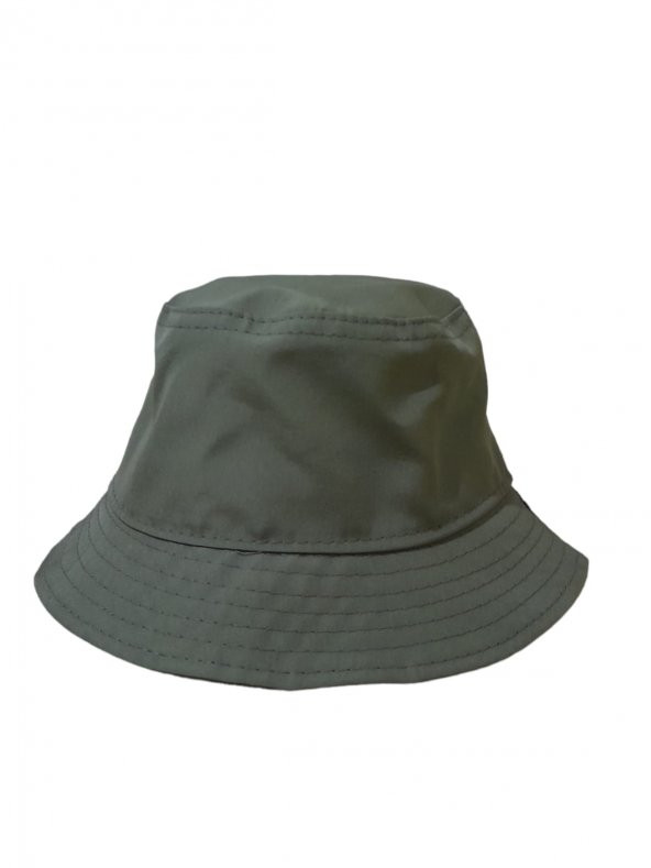 Salarticaret Unisex Haki Bucket Şapka