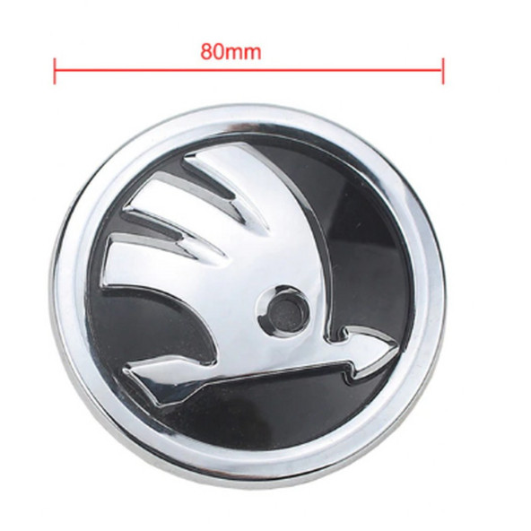 Skoda Bagaj 8cm Yeni Nesil Orjinal Logo Amblem - 6
