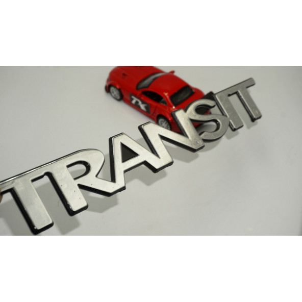 Ford Transit 2010 3M 3D Parlak Krom ABS Bagaj Yazı Logo Amblem - 2