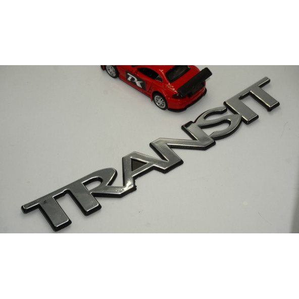Ford Transit 2010 3M 3D Parlak Krom ABS Bagaj Yazı Logo Amblem - 3