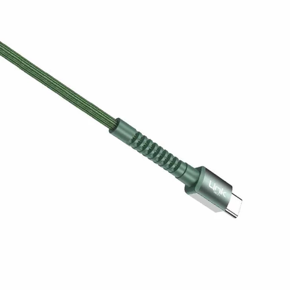 LinkTech K599 Type-C/Lightning Data/Şarj Kablosu PD 27W 3A 1mt - 12