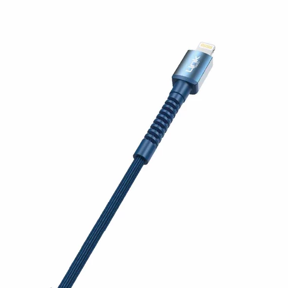 LinkTech K599 Type-C/Lightning Data/Şarj Kablosu PD 27W 3A 1mt - 9