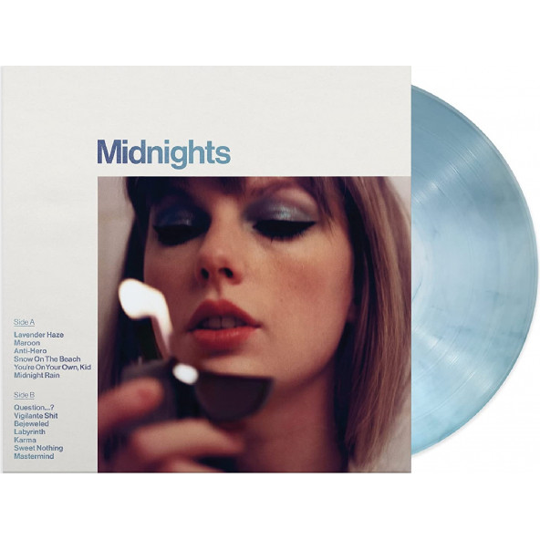 TAYLOR SWIFT - MIDNIGHTS (MOONSTONE BLUE) (LP) - 3