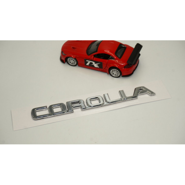Toyota Corolla Bagaj Eski Modeller 3M 3D Krom ABS Logo Amblem - 2