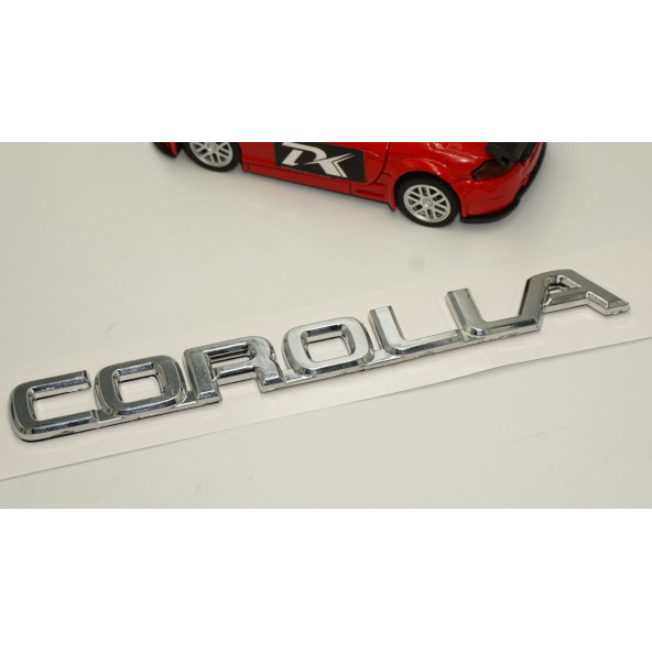 Toyota Corolla Bagaj Eski Modeller 3M 3D Krom ABS Logo Amblem - 3