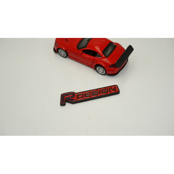 Volvo R Design Bagaj Krom Metal 3M 3D Yazı Logo - 2