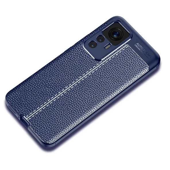 Xiaomi Mi 12T Kılıf Zore Niss Deri Desenli Silikon Kılıf - Resim 7