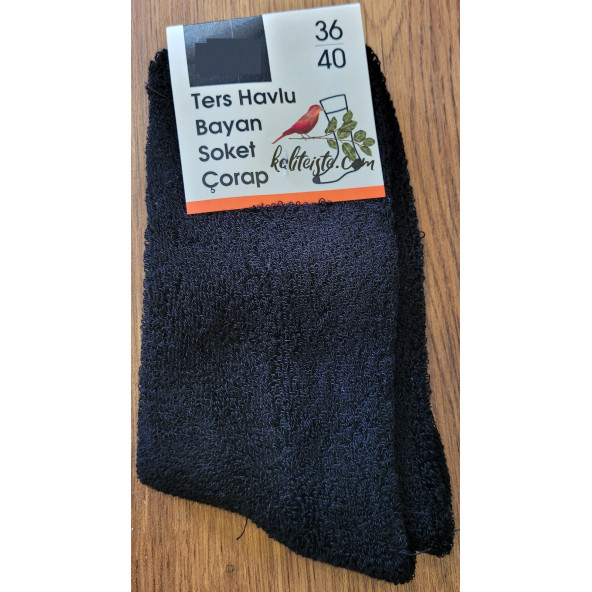 Havlu Kadın Soket Çorap