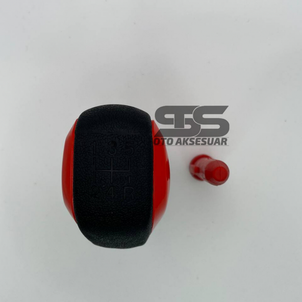 Spor Vites Topuzu Kırmızı Rengi Her Araca Uyumlu Üniversal - 7