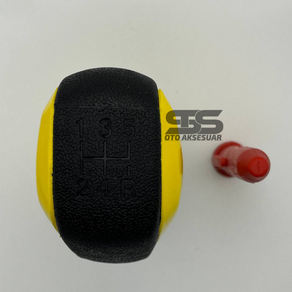 Spor Vites Topuzu Sarı Rengi Her Araca Uyumlu Üniversal - 4