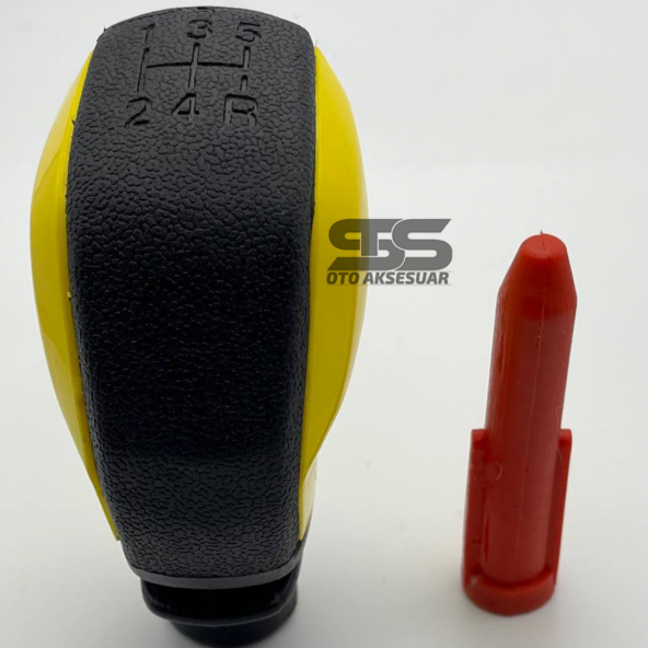 Spor Vites Topuzu Sarı Rengi Her Araca Uyumlu Üniversal - 5