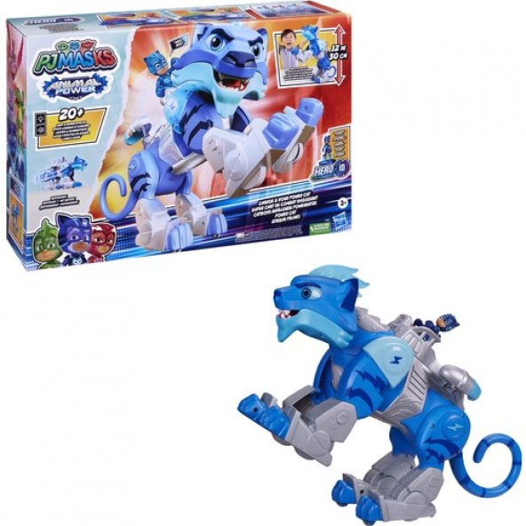 Pjmaskeliler Animal Power Işıklı ve Sesli Dev Kedi Araç F5202