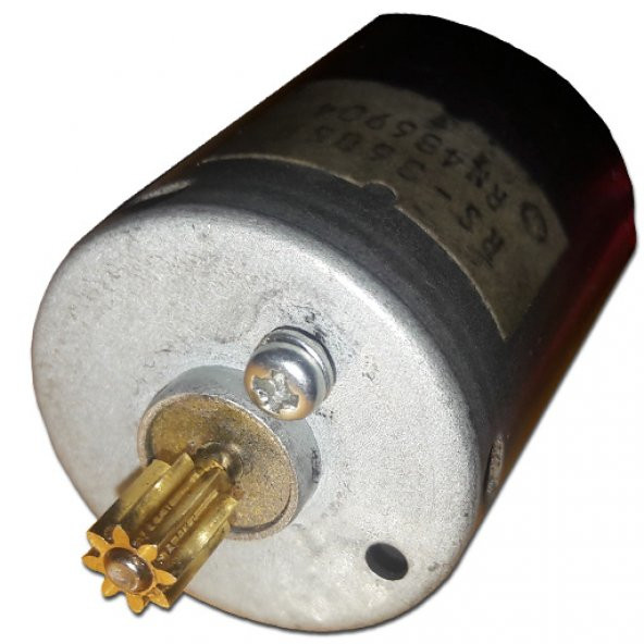 RS-360SH 24V DC Motor - Metal Dişli