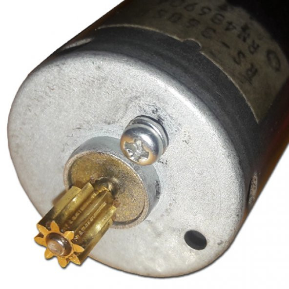 RS-360SH 24V DC Motor - Metal Dişli - 2