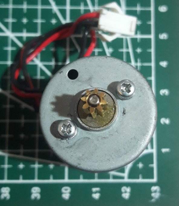 RS-360SH 24V DC Motor - Metal Dişli - 5