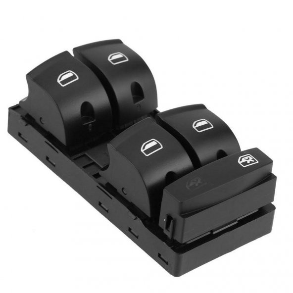 AUDİ Q7 SOL DÖRTLÜ CAM DÜĞMESİ ANAHTARI 2007-2014