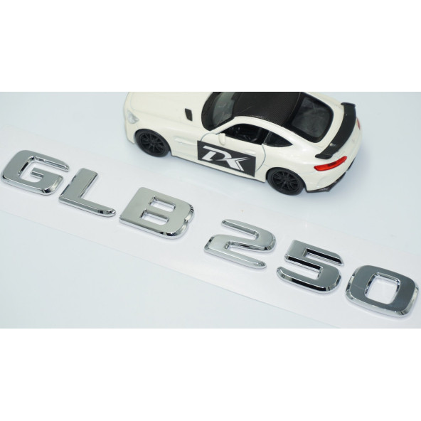 DK Tuning GLB 250 Bagaj Krom ABS 3M 3D Yazı Logo Benz İle Uyumlu - 3