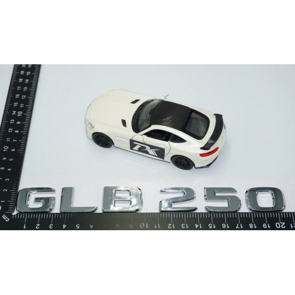 DK Tuning GLB 250 Bagaj Krom ABS 3M 3D Yazı Logo Benz İle Uyumlu - 4