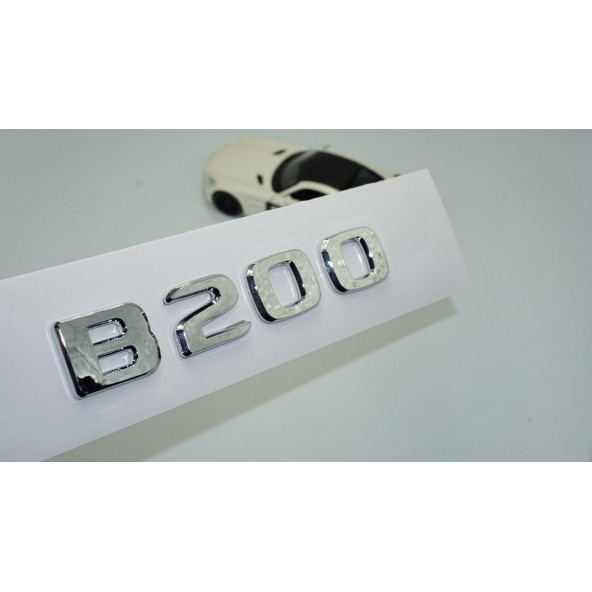 Dk Tuning B200 Bagaj Krom Abs 3m 3d Yazı Logo Benz İle Uyumlu