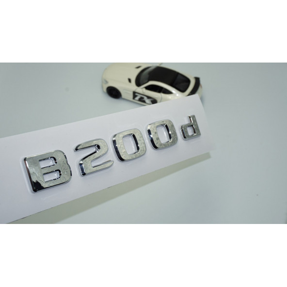 Dk Tuning B200d Bagaj Krom Abs 3m 3d Yazı Logo Benz İle Uyumlu ürün görseli 1
